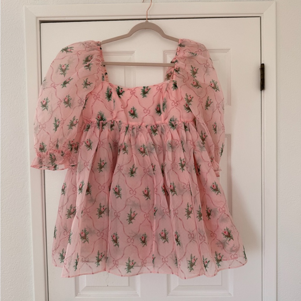 Selkie Holiday Puff Dress